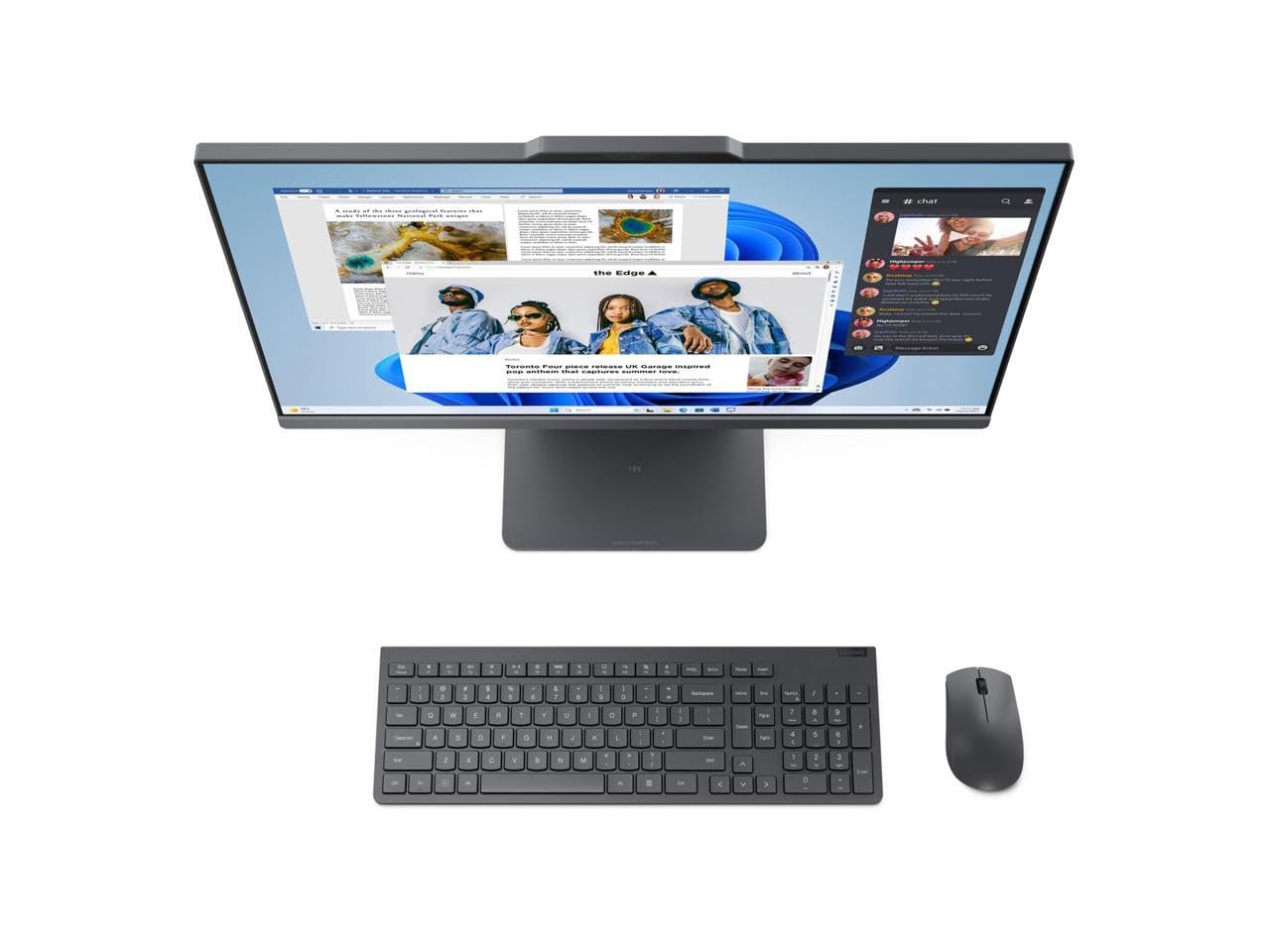 Lenovo IdeaCentre AIO 24IRH9 All-in-One Desktop 2024 New, Intel i5